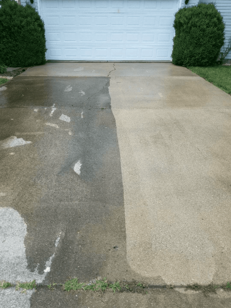 Driveway Power Washing